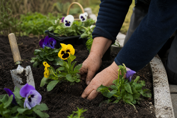 Panseluța (Viola tricolor) – plantare și îngrijire pas cu pas