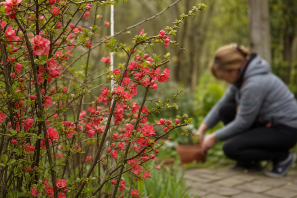 Gutui japonez (Chaenomeles japonica) – condiții de creștere, plantare și îngrijire