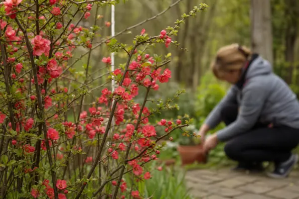 Gutui japonez (Chaenomeles japonica) – condiții de creștere, plantare și îngrijire