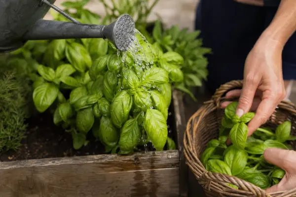 Busuiocul (Ocimum basilicum): plantare, udare și recoltare