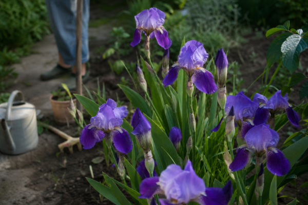 Iris germanica – sfaturi de plantare și îngrijire