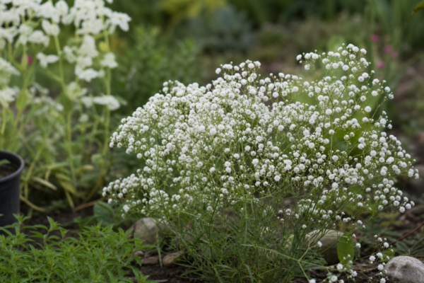 Floarea miresei (Gypsophila paniculata) – plantare și îngrijire pas cu pas