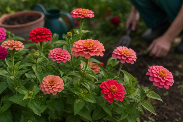 Zinnia elegans – plantare, îngrijire și greșeli de evitat