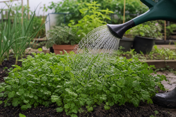 Coriandru (Coriandrum sativum) – plantare, udare și întreținere