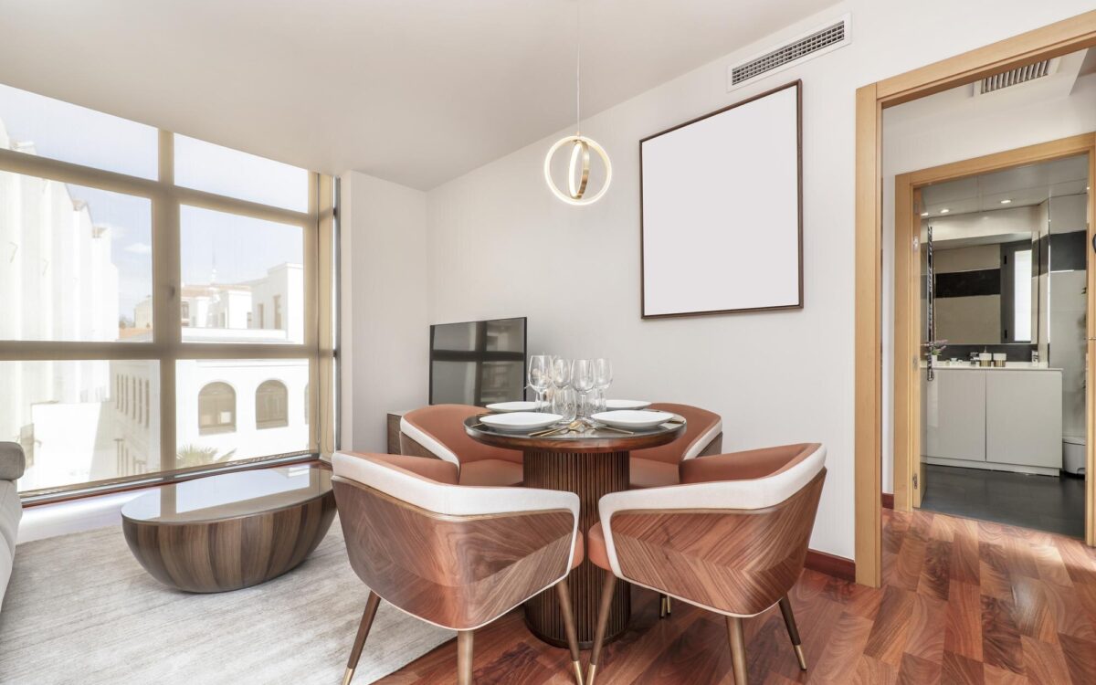 Idei pentru un colț de dining într-un apartament mic