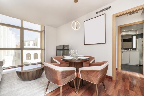 Idei pentru un colț de dining într-un apartament mic