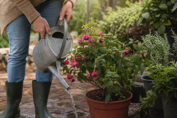 Cerceluș (Fuchsia hybrida) – plantare, udare și întreținere