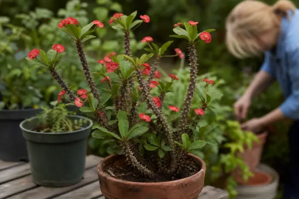 Coroana de spini (Euphorbia milii) – condiții de creștere, plantare și îngrijire
